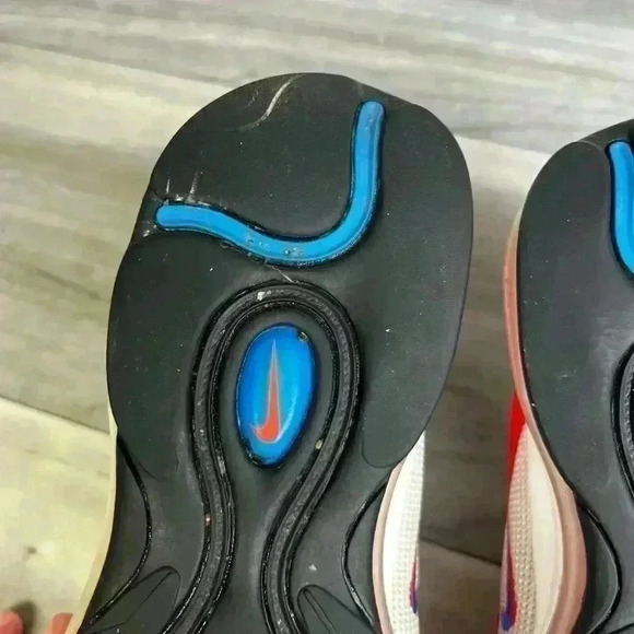 Nike Air Max 97 Womens 8 Double swoosh white/bright crimson/Photo Blue - Picture 7 of 11